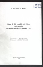 Stime di 59 variabili di