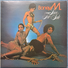 BONEY M - LOVE FOR SALE - 12" VINYL LP ALBUM RECORD - VG / EX