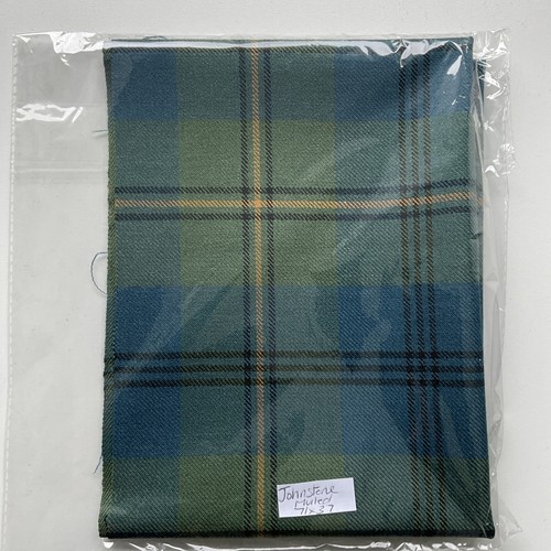 Johnstone muted tartan fabric - muted,