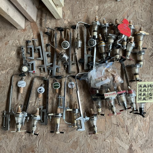 Vintage optics for bar - bar, man