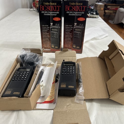 Uniden bearcat bc80xlt lot - uniden,