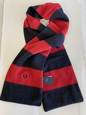 Fred Perry Wool Striped Scarf