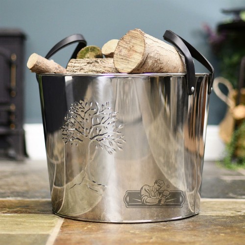 New small polished steel tree - small,