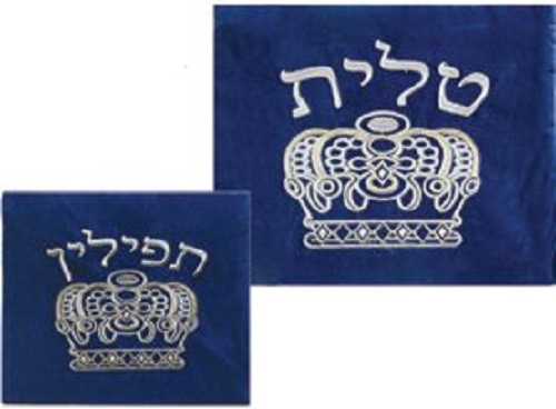 Light blue crown velvet 35x28 - light,