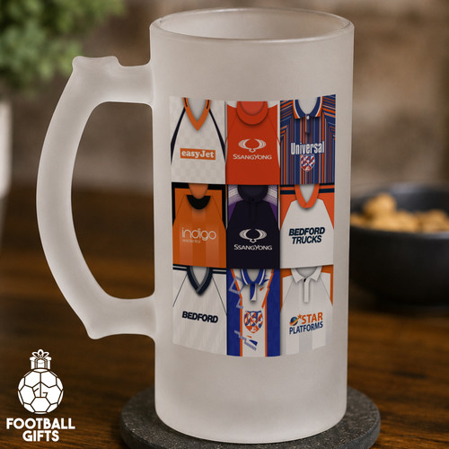 Luton town retro shirt - town,