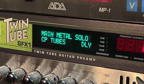 Digitech gfx1 twin tube custom - digitech,