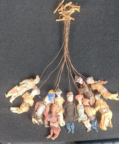Set antique small - of, dolls