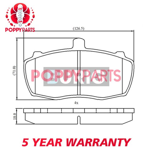 Fits ldv convoy 400 ford - fits,