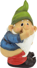 Garden Gnome Statue Stinky the