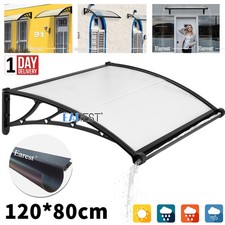 Door Canopy Awning Shelter Porch Front Back Patio Roof Cover Outdoor Rain Shade