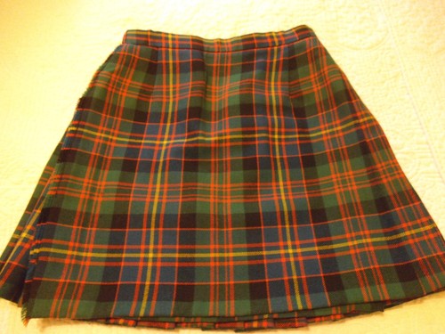 Vintage 100 wool kilt - vintage,