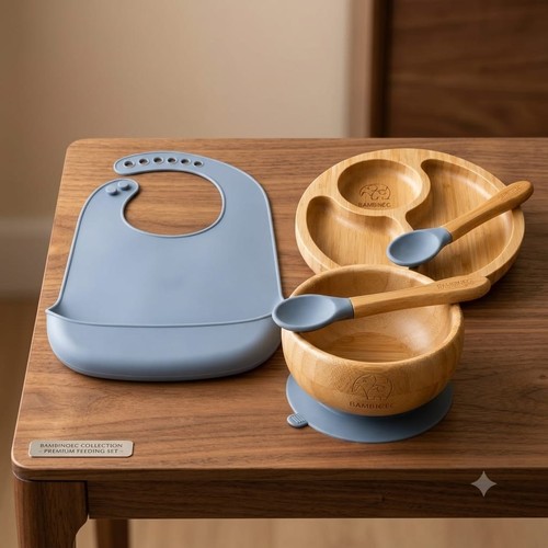 Bamboo baby weaning feeding - bamboo,