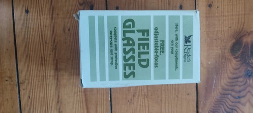 Readers digest field - readers, glasses