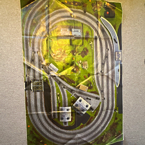 Hornby gauge track mat - oo,