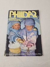 A Phildar Knits N°77: Children, Back to School. - PHILDAR - 1980
