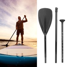 Carbon Fiber 3 Sections Adjustable Paddle Standup Paddles For Surfboard Kayak