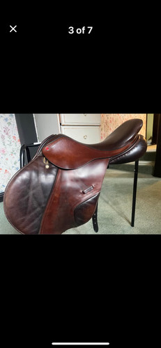 Albion jump saddle inch - saddle, 18