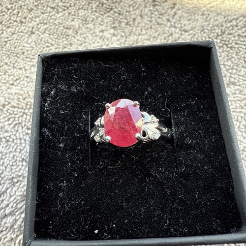 18k majestic ruby and - 18k, diamond
