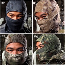 Airsoft Camouflage Balaclava Camo Full Face Cover Hood Mask Paintball Skirmish
