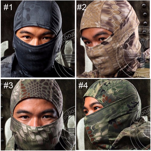 Airsoft camouflage balaclava - airsoft,
