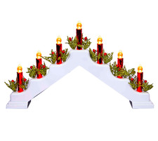 Christmas candle bridge arch - candle,