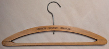 Vintage LONDON COUNTY COUNCIL rare clothes hanger LCC politics GLC clothing