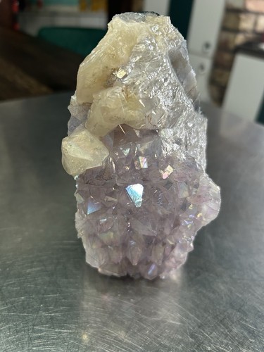 Large angel aura amethyst - large,