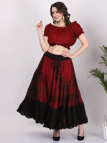 Women yard long skirt - women's,