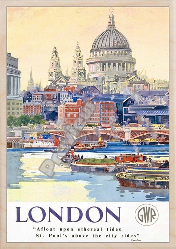 London gwr railway 1947 - london,