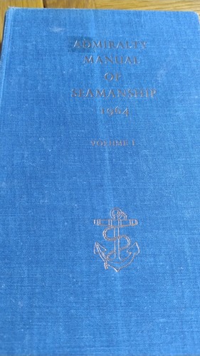 Admiralty manual seamanship - manual, of