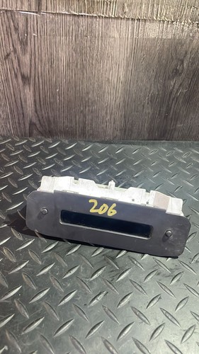 Peugeot 206 clock display - peugeot,