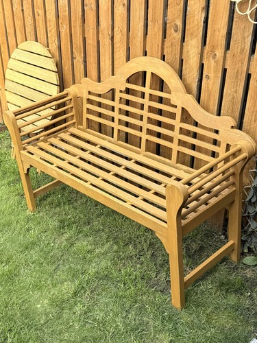 Lutyens garden bench solid fsc - garden,
