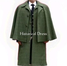 Men's Tweed Inverness Cape