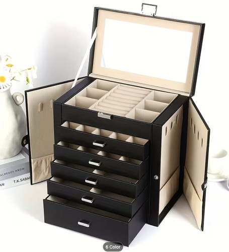 Large tier jewelry storage - 5-tier,