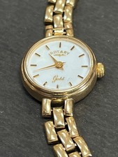 Ladies Rotary 9 Ct Gold Watch