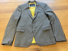 Zara Mens Denim Couture Grey