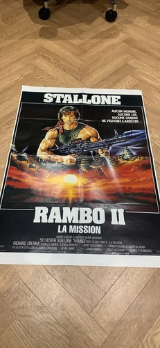 Original movie poster - original, rambo