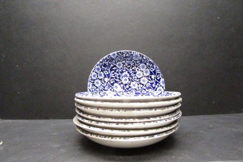 Burleigh blue calico burgess - blue,