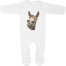 'Funny Horse' Baby Romper