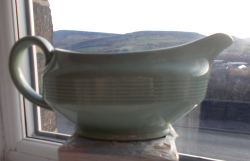 Retro pale green gravy - retro,