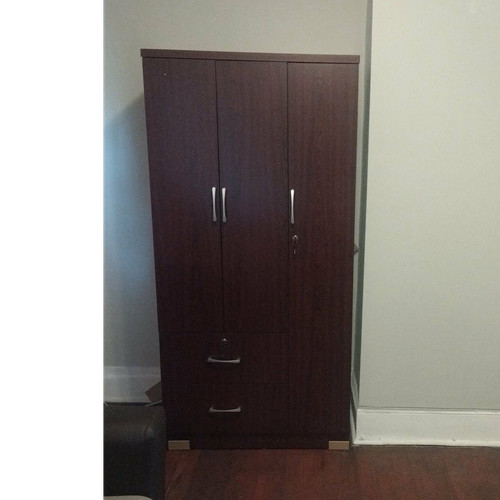 Dark brown wood composite - wood,