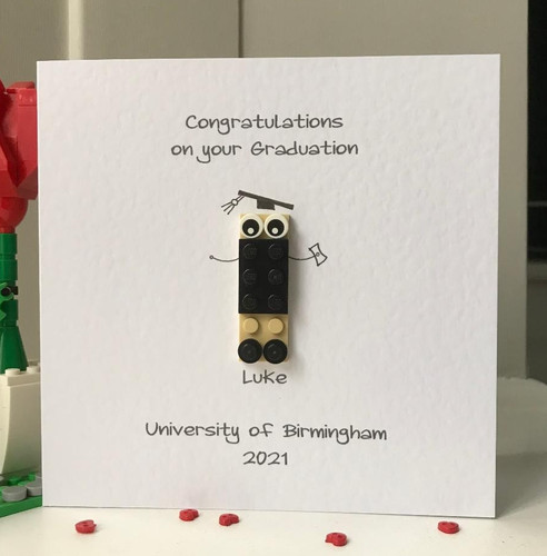 Personalised graduation card - personalised,