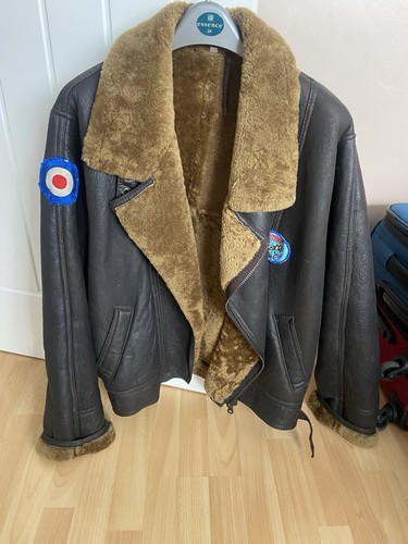 Sheepskin flying jacket - sheepskin,