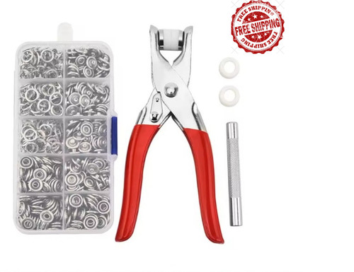 Snaps buttons pliers set snap - set,