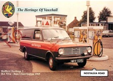 Postcard> VAUXHALL BEDFORD HERITAGE 2, HA VIVA, BEDFORD VAN, BASS CHARRINGTON