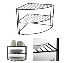 3 Tier Corner Plate Rack