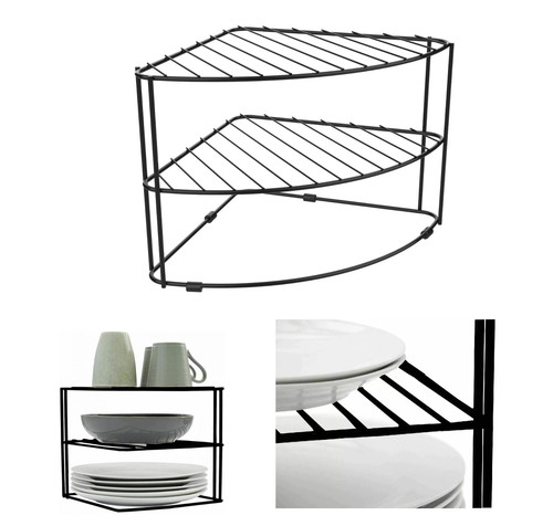 Tier corner plate rack - 3,