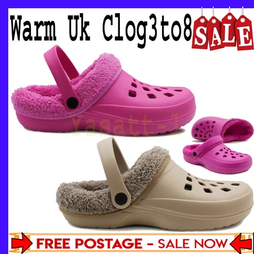 Warm clogs adult womens ladies - warm,