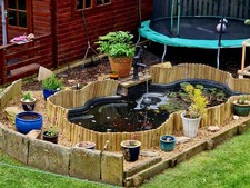 Extremely Large Fibre Glass Pre Formed Pond Approx 10000 Litres