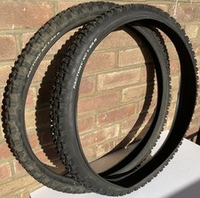 Tioga Factory XC 1.95 R TYRES  Year 2000 Retro 26” MTB ( x2 ) 
